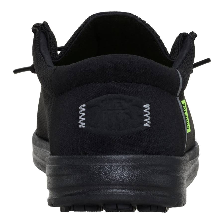 Wally Work Comp Toe - Black/Black